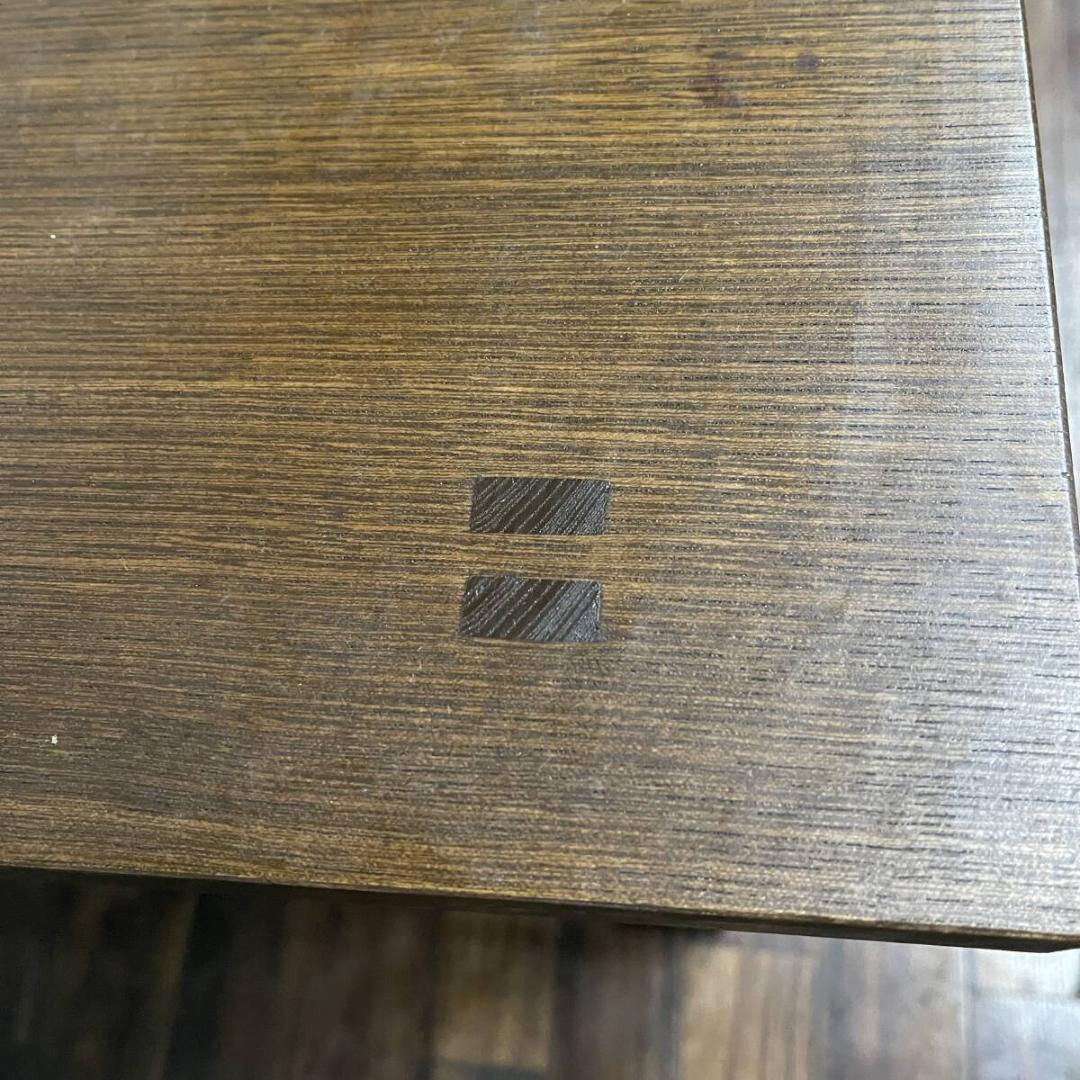 ヴィンテージ オーク材 テーブル W90×D60.5×H70cm 古家具 古民具