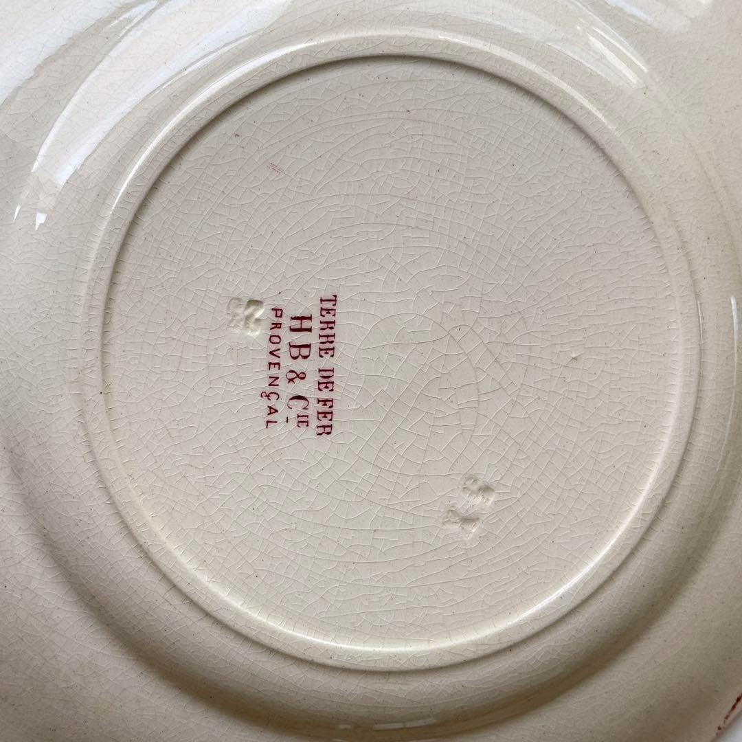 フランスアンティーク　Choisy ショワジー　プロヴァンス 2枚セット