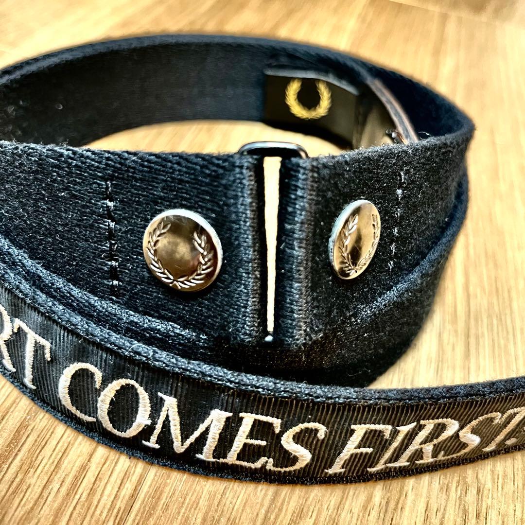 ART COMES FIRST Fred Perry ダブルネーム ベルト
