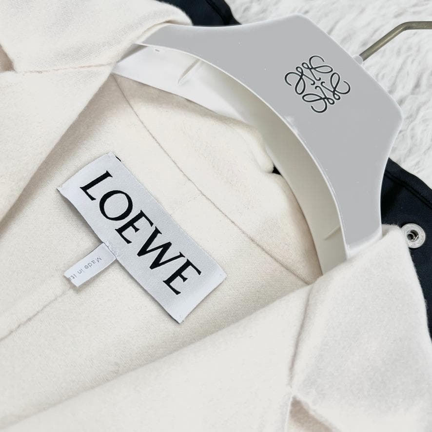 未使用★LOEWE★カシミヤウール★ダブルフェイス★コート