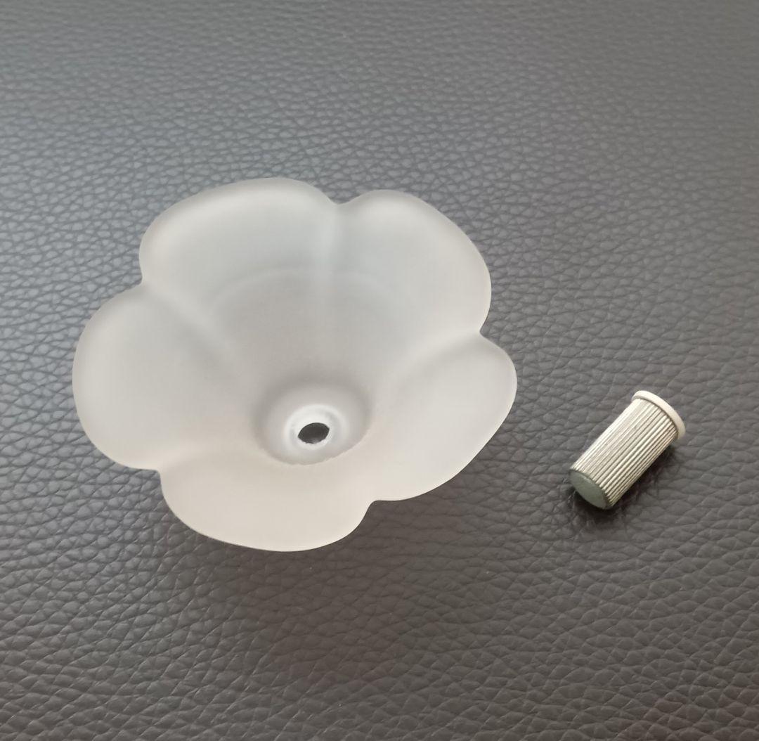 90年代 ナショナル 8灯シャンデリア 約70cm 17口金 ※電球なし