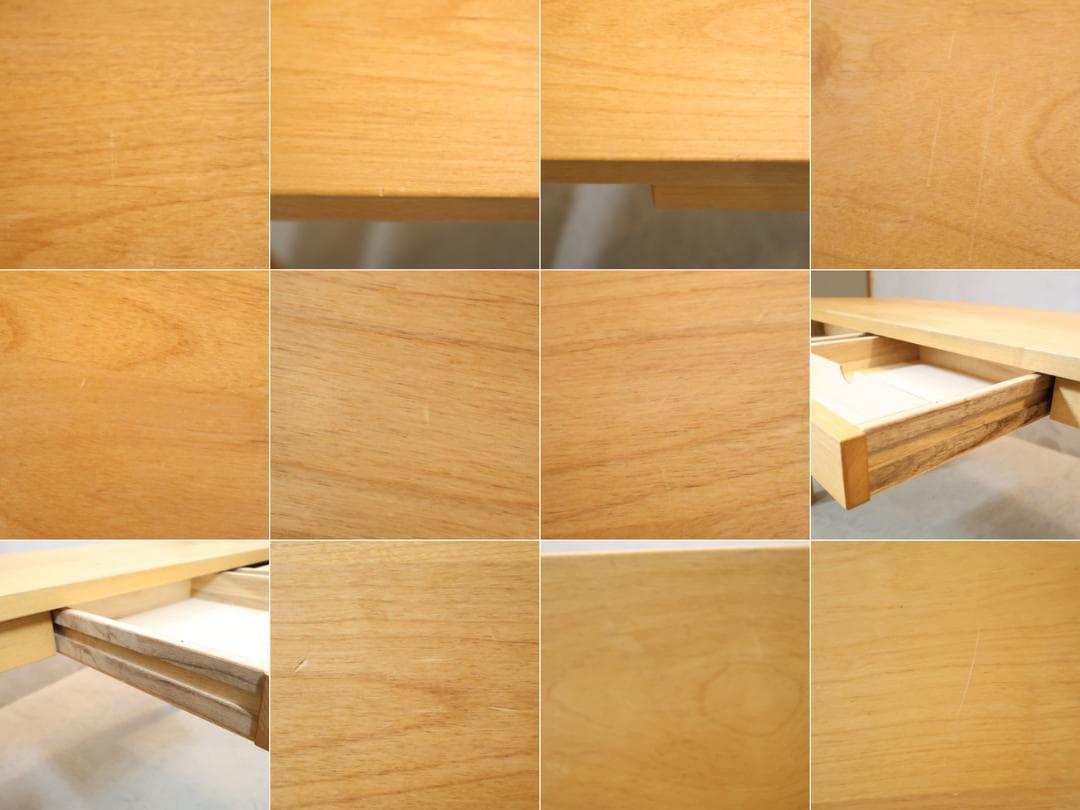 レグナテック CLASSE リーヴス アルダー材 パーソナルデスク クラッセ