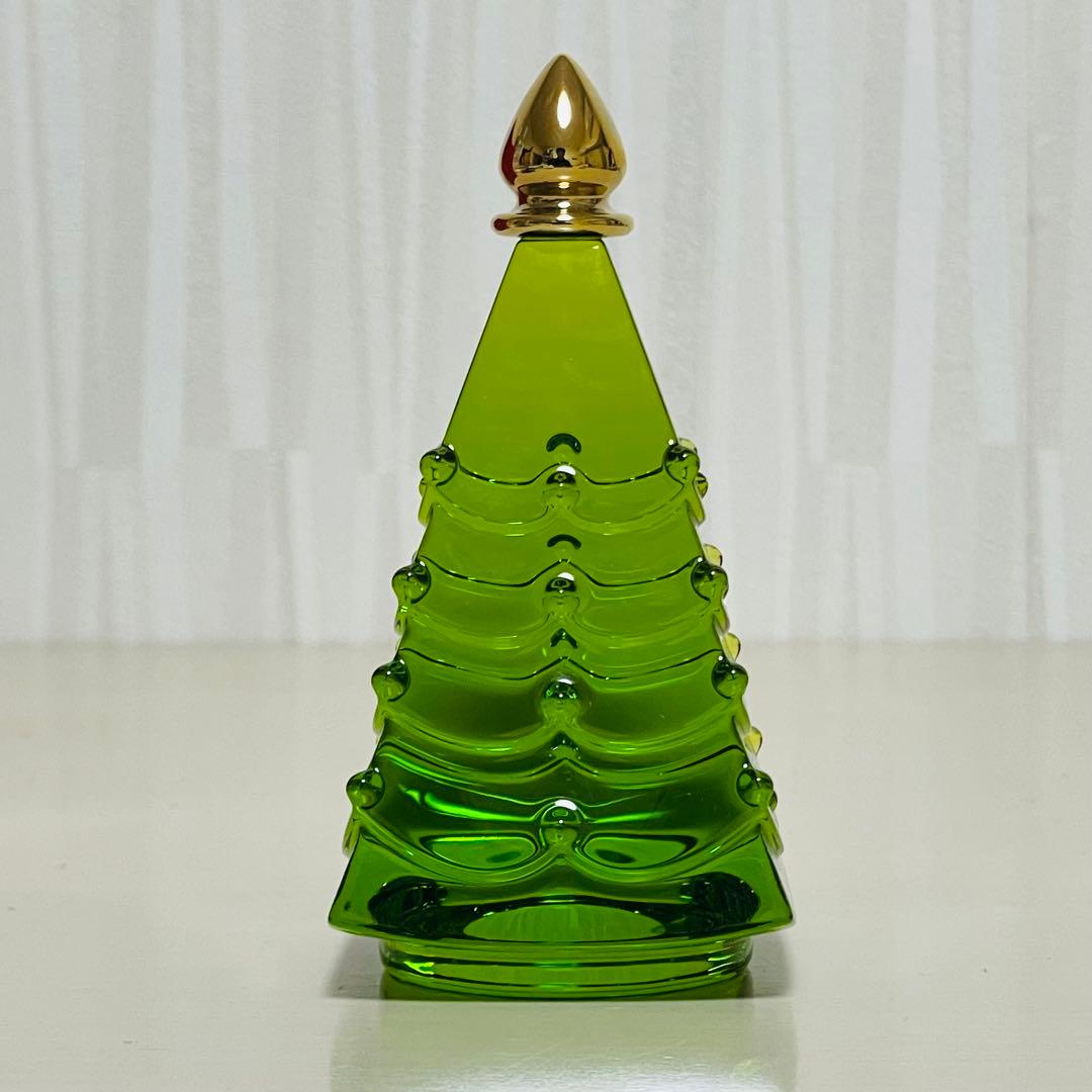 Baccarat バカラ クリスマスツリー 置物 フィギュリン グリーン ノエル