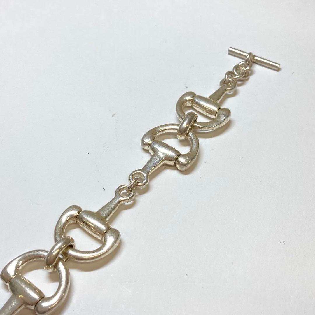 ホースビット　シルバーブレスレット　925　48g