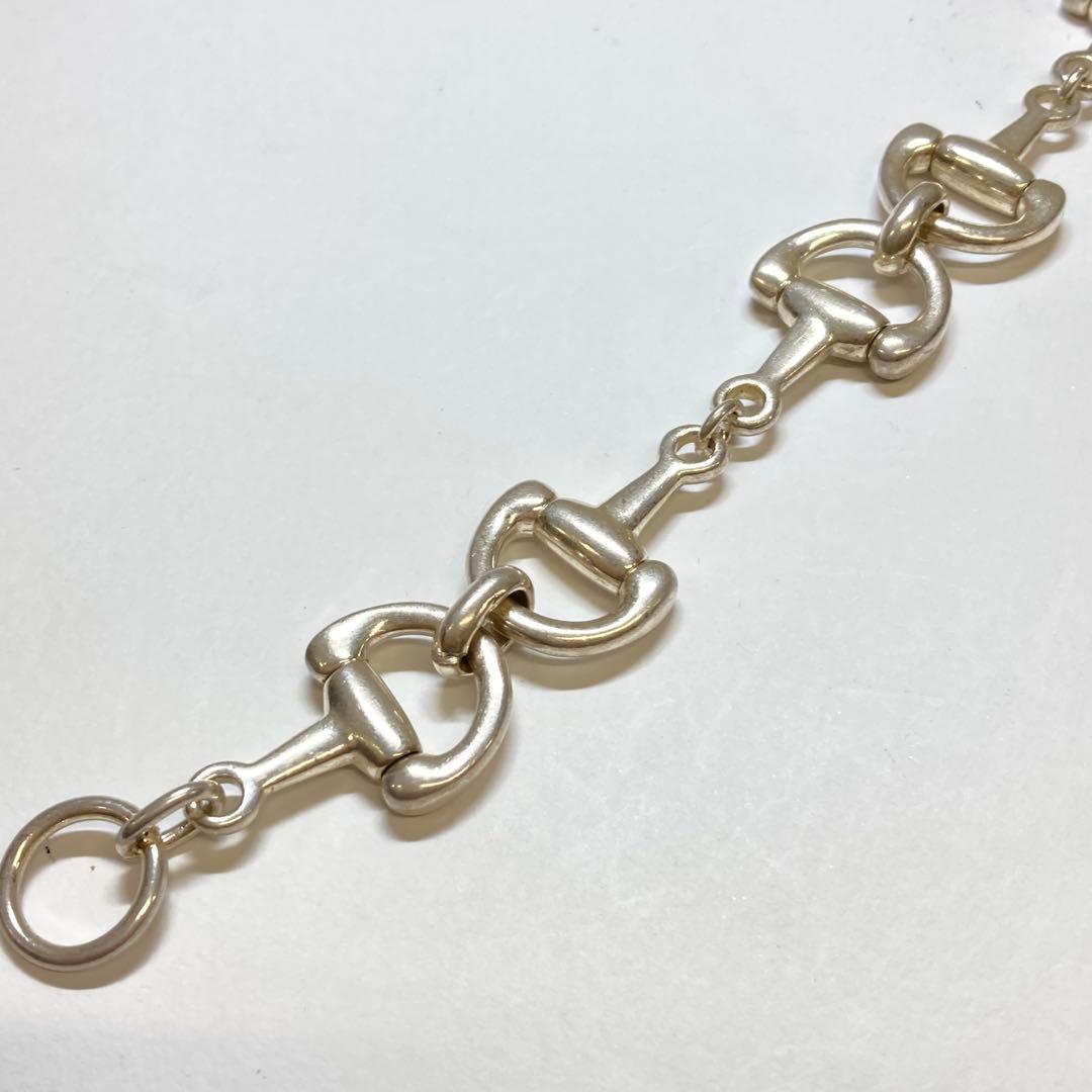 ホースビット　シルバーブレスレット　925　48g
