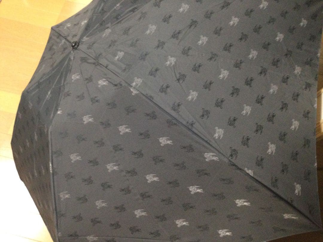 新品未使用　日本製　BURBERRY バーバリー　お洒落　折りたたみ傘