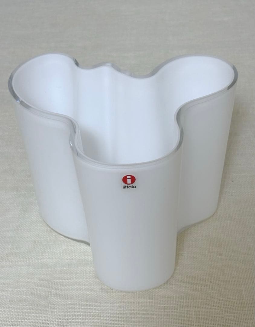 イッタラ アルヴァアアルト フラワーベース 120mmホワイト