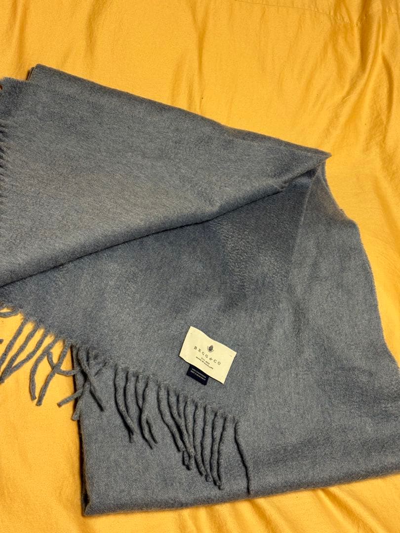 クリスマスセール、Begg & Co 100%大判カシミヤ ストール