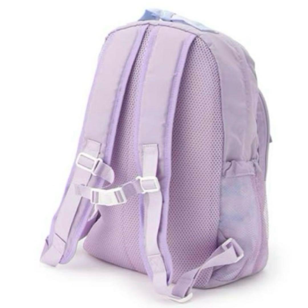 メゾピアノ シャボン玉ユニコーン柄　ナイロンリュック　大