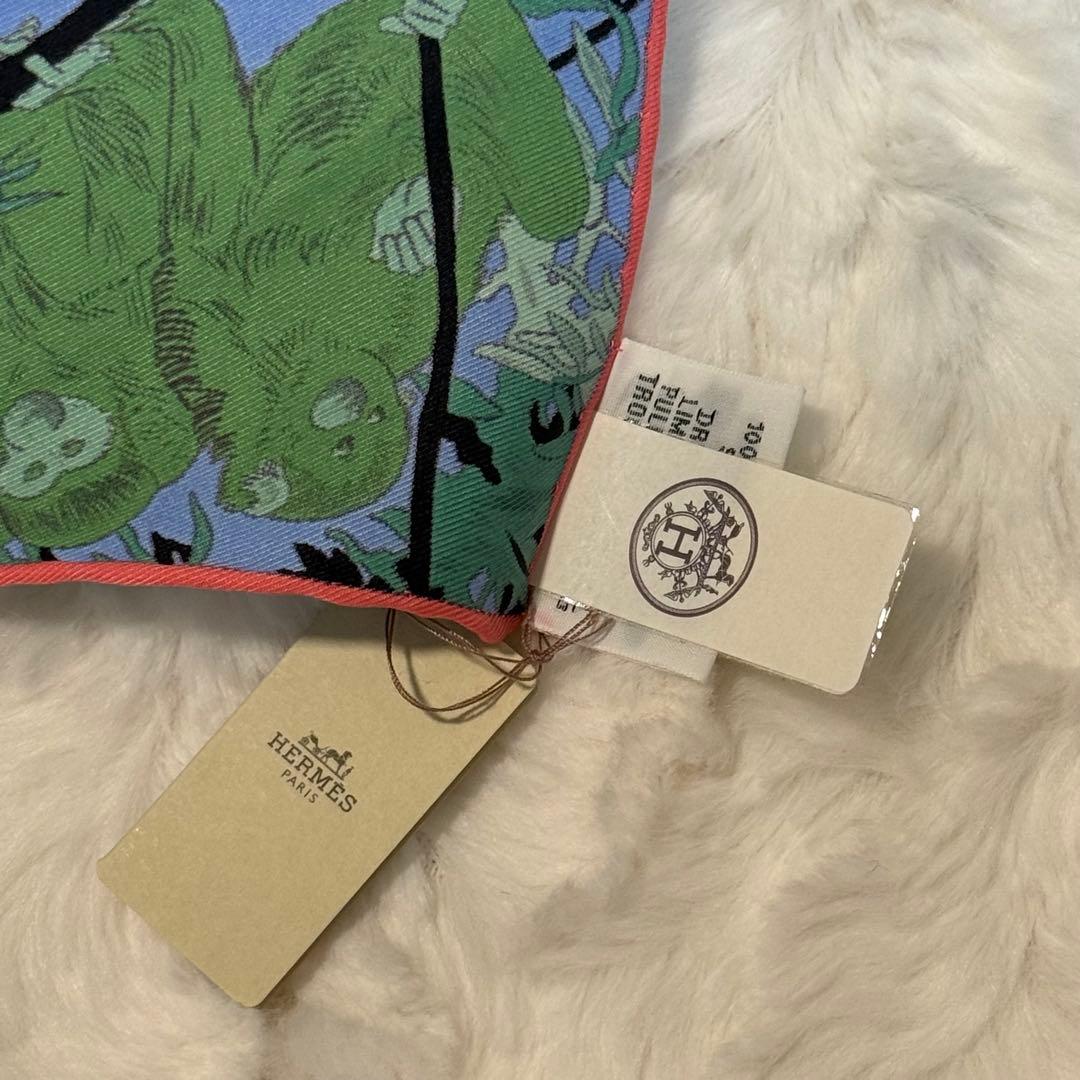 エルメス レディース カレ70 ランデヴー・ギャラン シルク100％