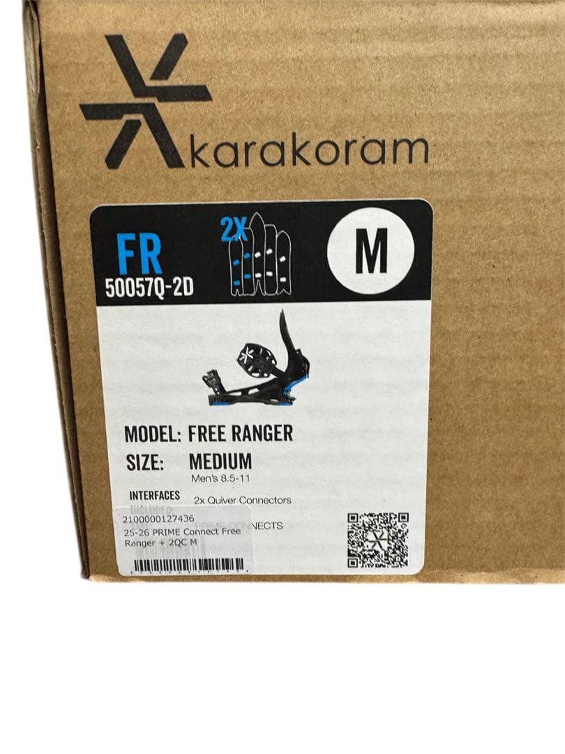 カラコラム フリーレンジャー25-26ビンディング