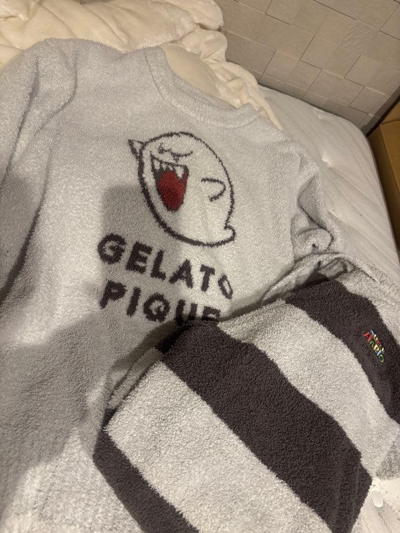 ジェラートピケ　ジェラピケ　テレサ　ルームウェアセット パジャマ　パンツ　マリオ