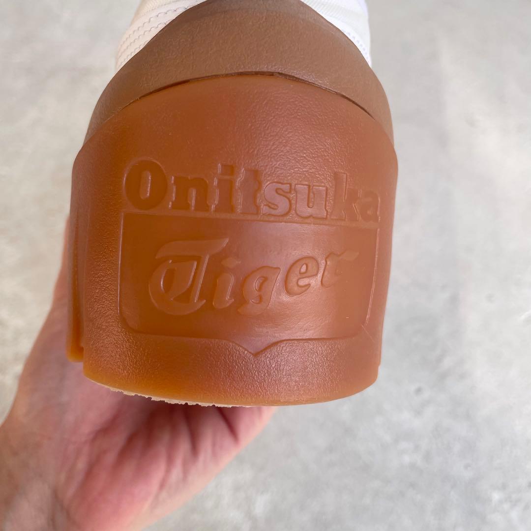 オニツカタイガー デレゲーションチャンク 厚底スニーカー 白 24.5