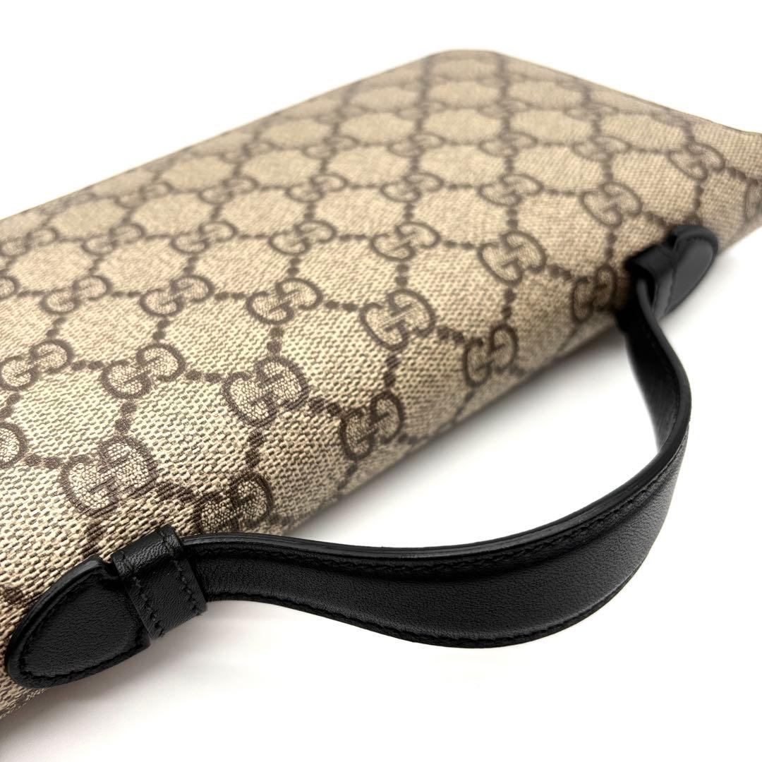 【極美品】グッチ 長財布 オーガナイザー GGスプリーム トラベルウォレット