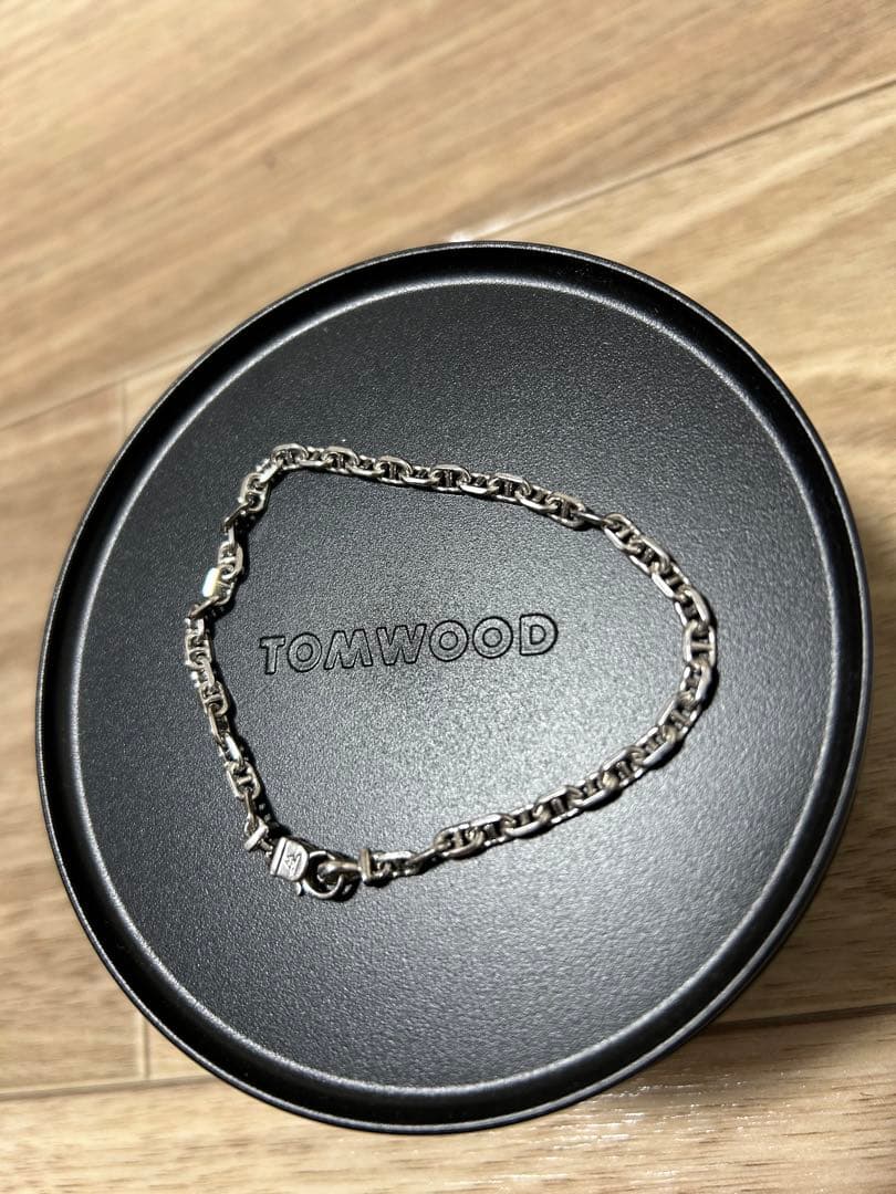 TOMWOOD トムウッド ケーブル ブレスレット シルバー 7.7