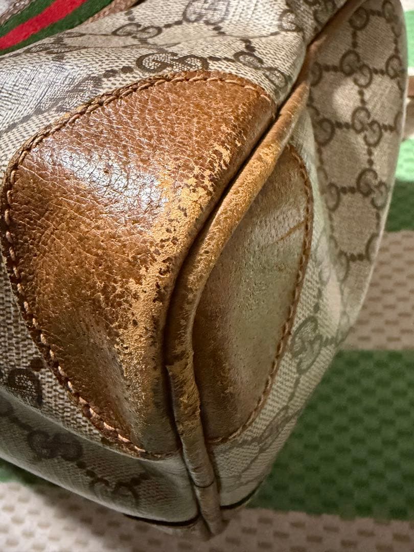 GUCCI グッチ鍵付きボストンバッグ