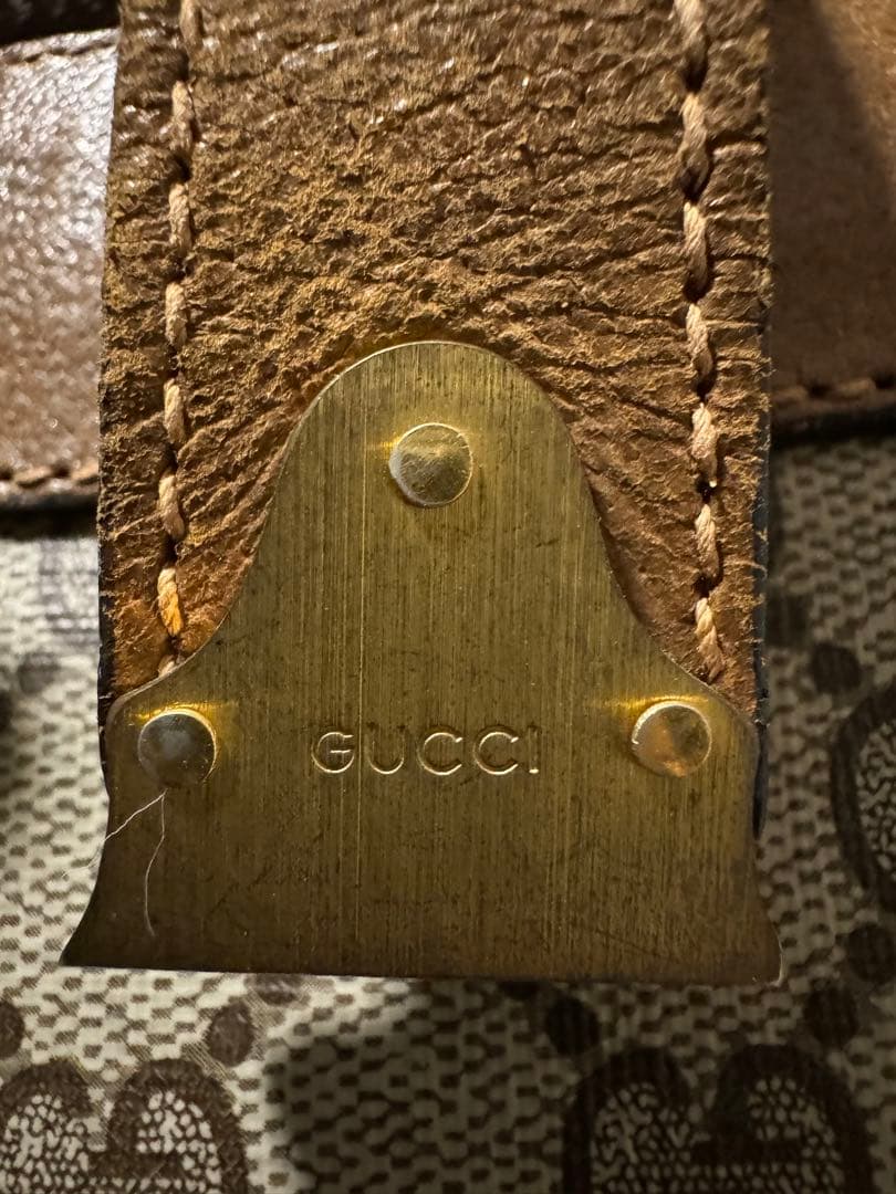 GUCCI グッチ鍵付きボストンバッグ