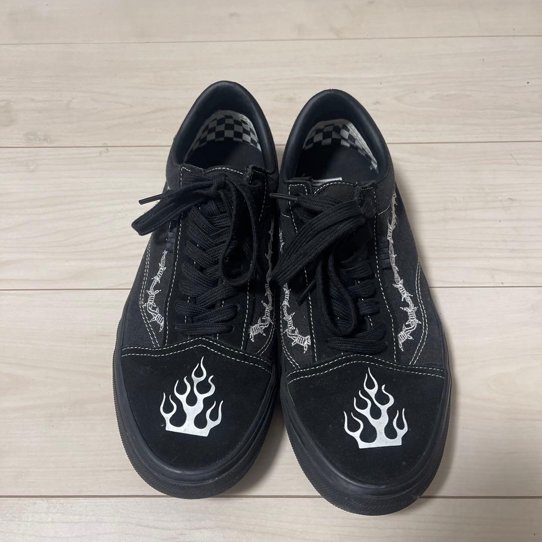 VANS OLD SKOOL ELIJAH BERLE BLK 28 27.5黒