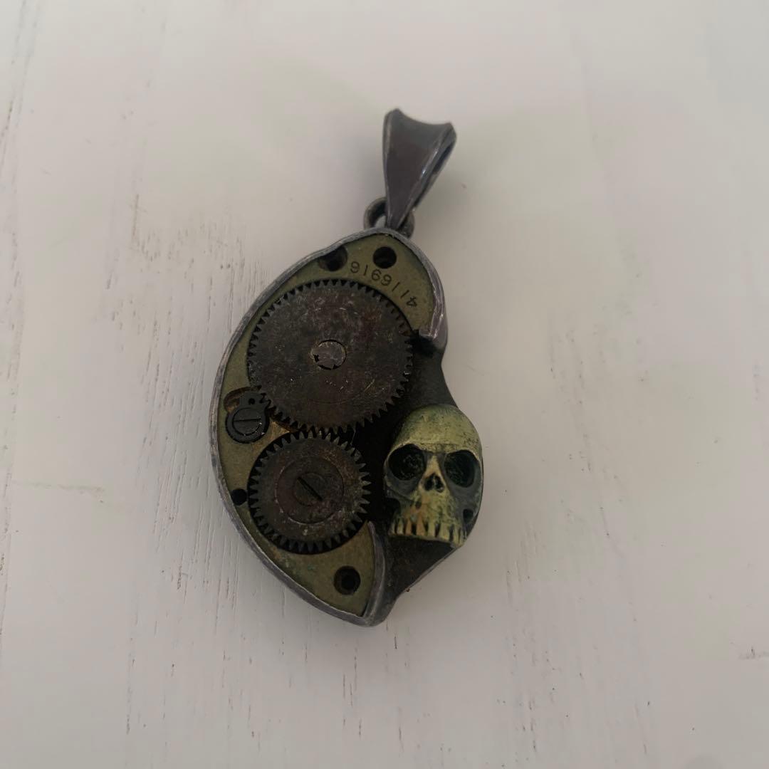 ドクロのペンダントトップ