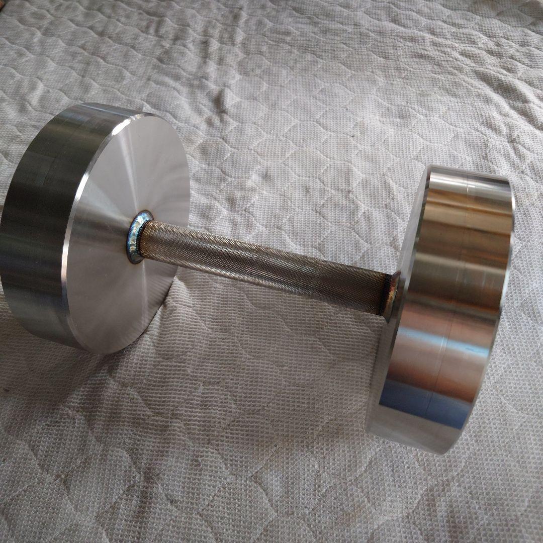 ステンレス　SUS304製　ダンベル 約23kg