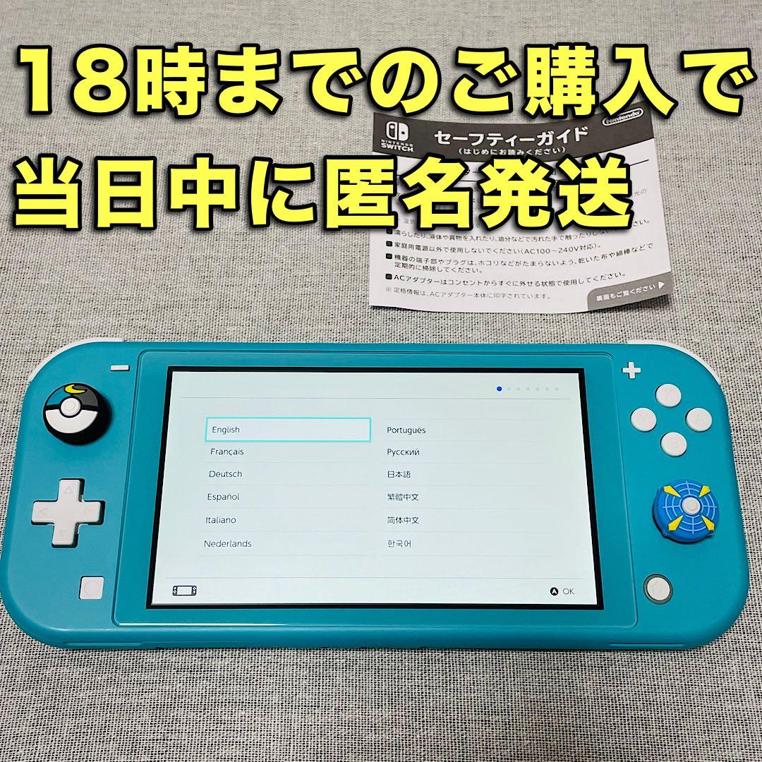 【オマケ多数】Nintendo ニンテンドー Switch lite ターコイズ