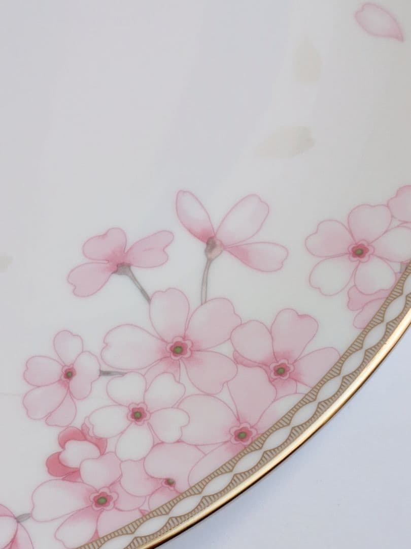 ウエッジウッド スプリング ブロッサム クーププレート　27ｃｍ　２枚