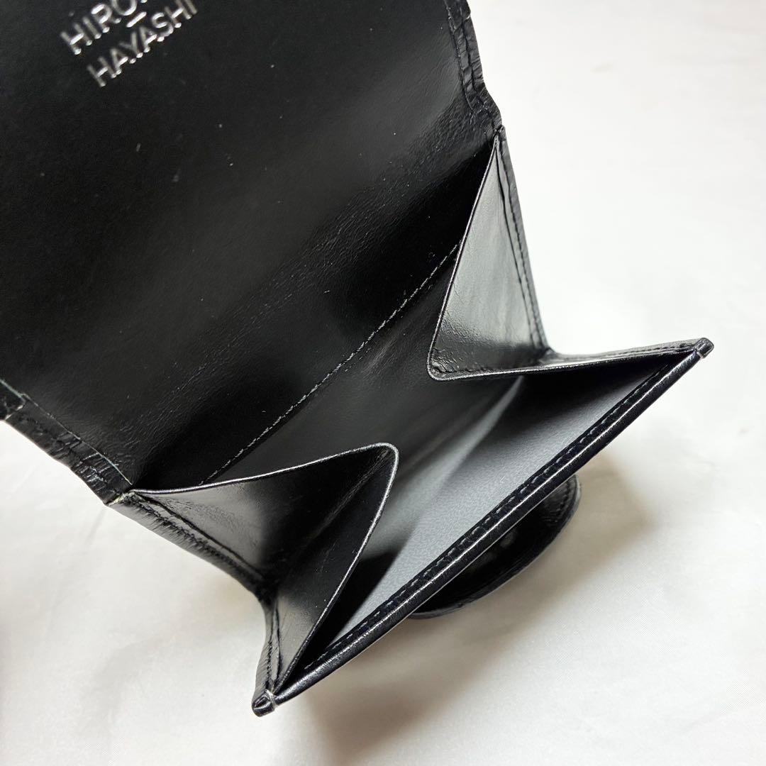 【美品】　ヒロコハヤシ　MALVA マルバ　薄型二つ折り財布　完売品　近年モデル