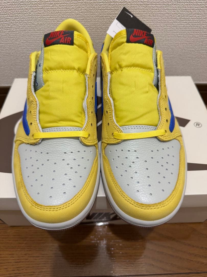 Travis Scott × NikeAir Jordan 1 \"Canary\"