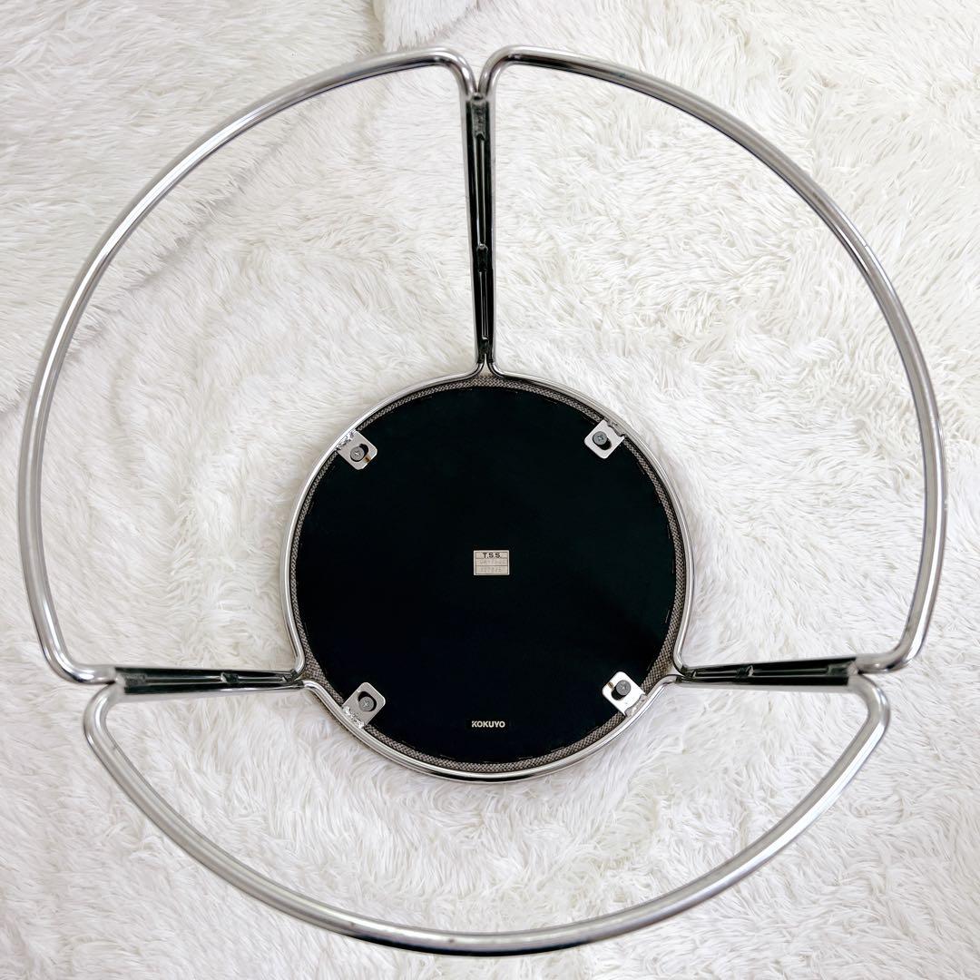 ✨4個セット✨ KOKUYO 会議イス メタルフレーム 丸イス スツール お得