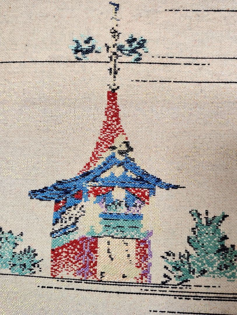 タペストリー　瀧村美術織物　「祇園祭」