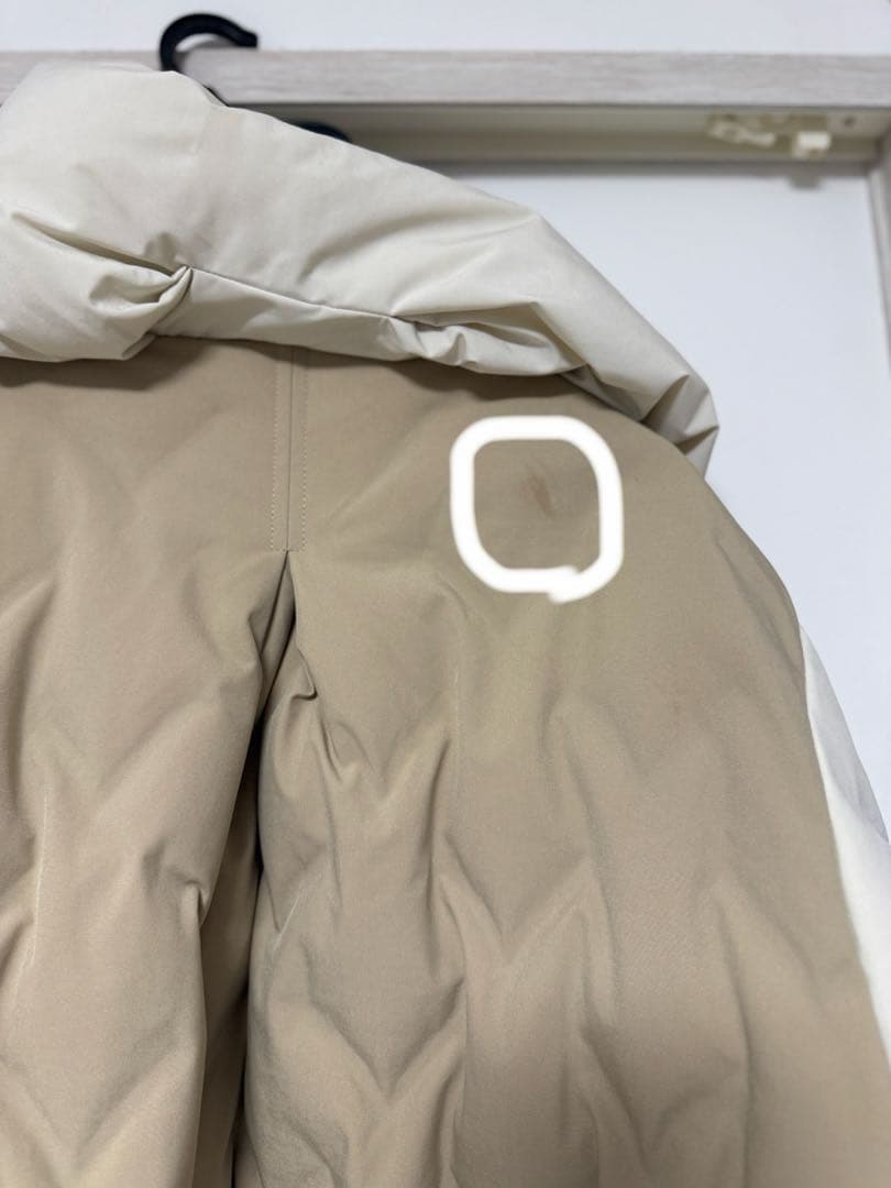 配色テントラインダウンジャケット　Jena espace merveilleux