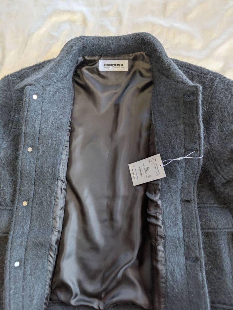 新品未使用　DISCOVERED　モヘア　シャギー　ビッグシルエット　ブルゾン