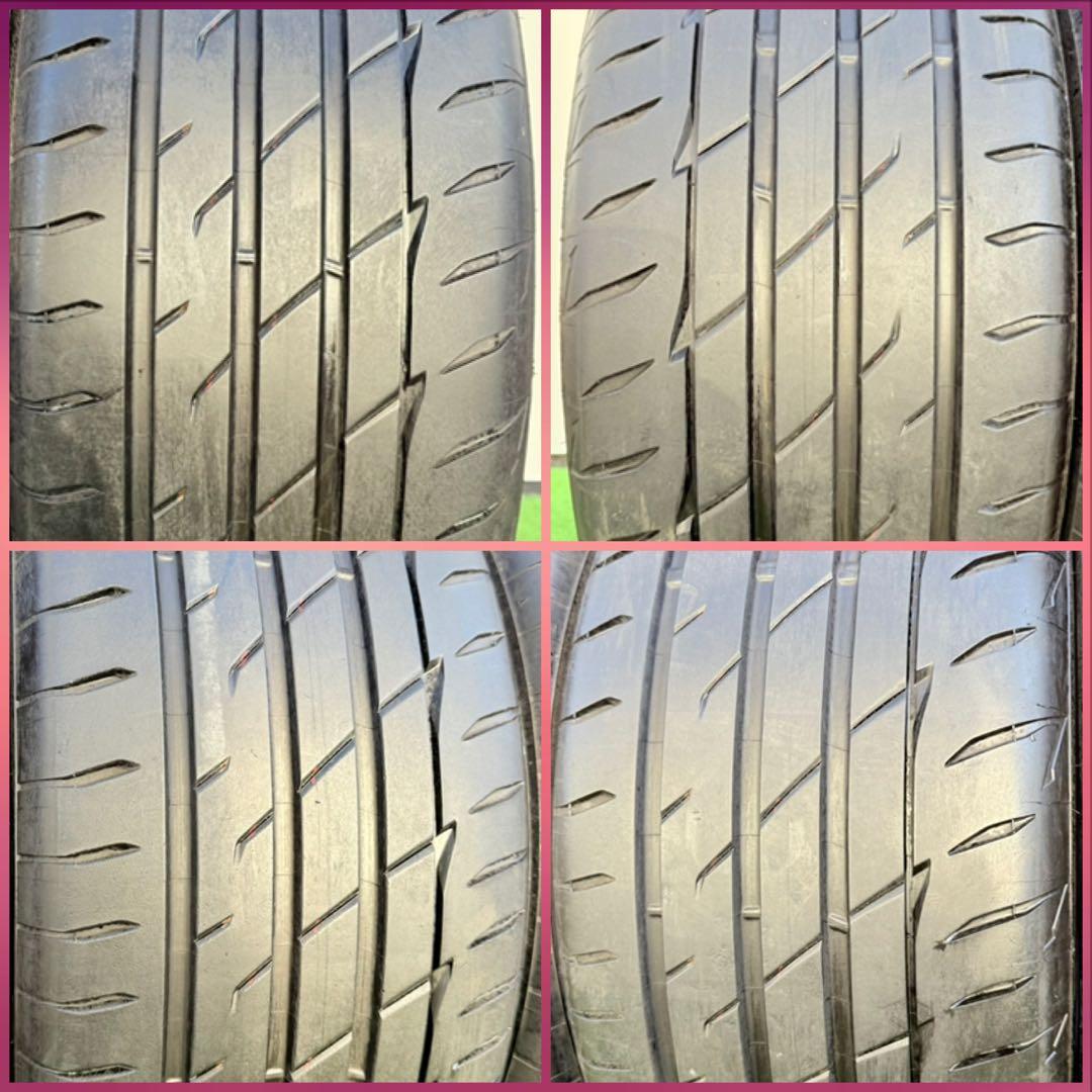 ブリヂストンポテンザre004．255/45R18.22年製．9分山．4本セット