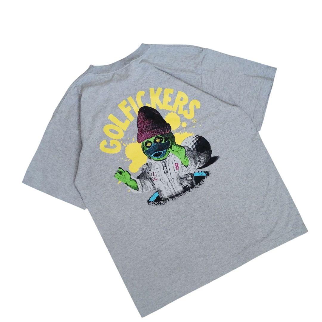 GOLFICKERS ゴルフィッカーズ ゾンビTシャツ M グレー ストリート