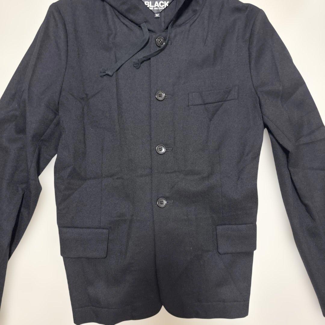 BLACK COMME des GARÇONS フード付きジャケット M