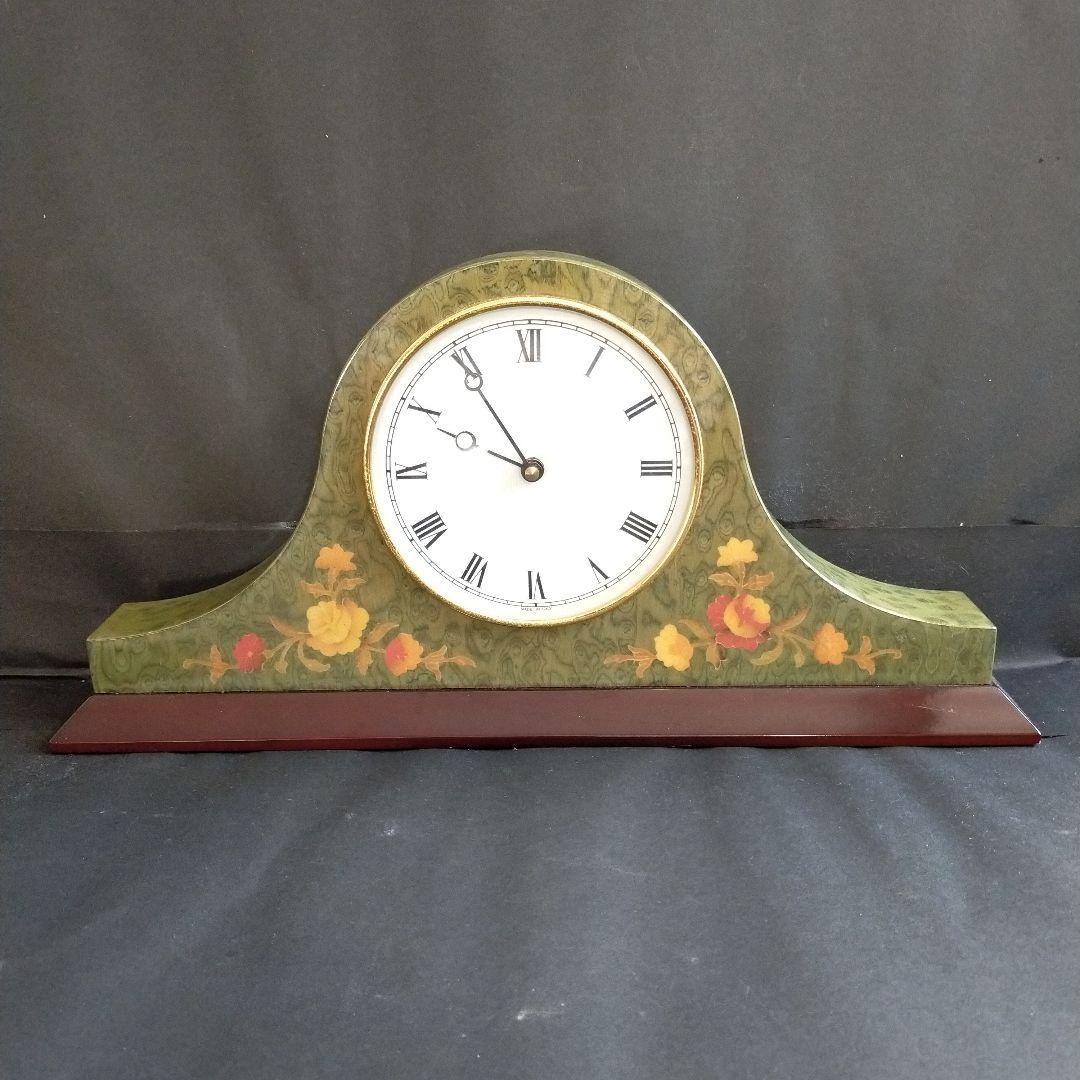 象嵌細工 置き時計 イタリア製