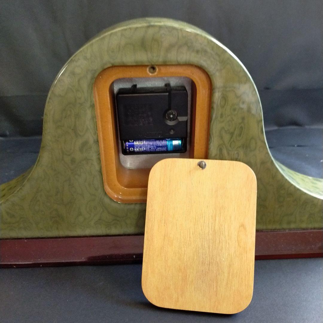 象嵌細工 置き時計 イタリア製