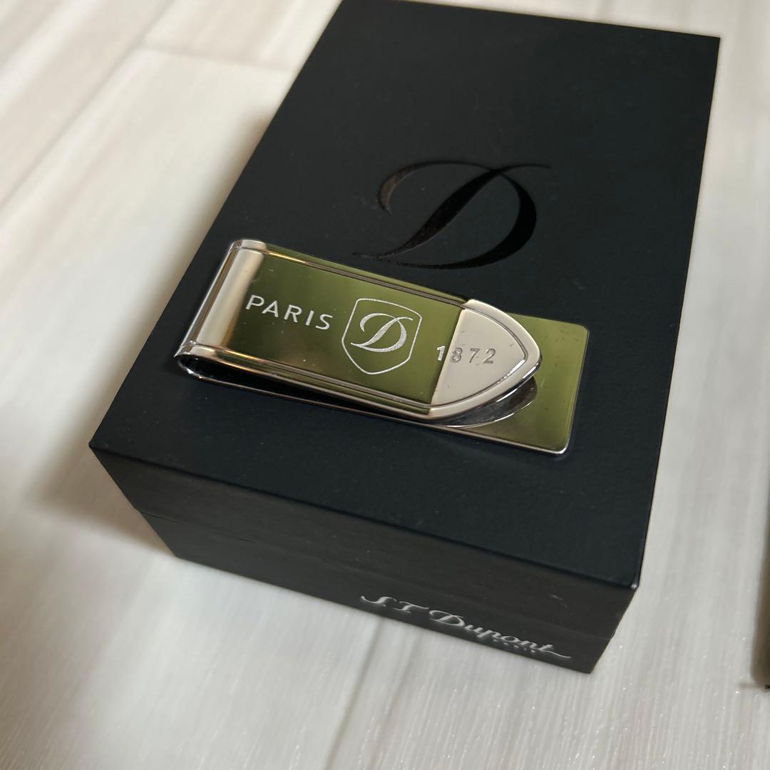 ☆ ほぼ新品 ☆ エス・テー・デュポン(S.T.Dupont) マネークリップ
