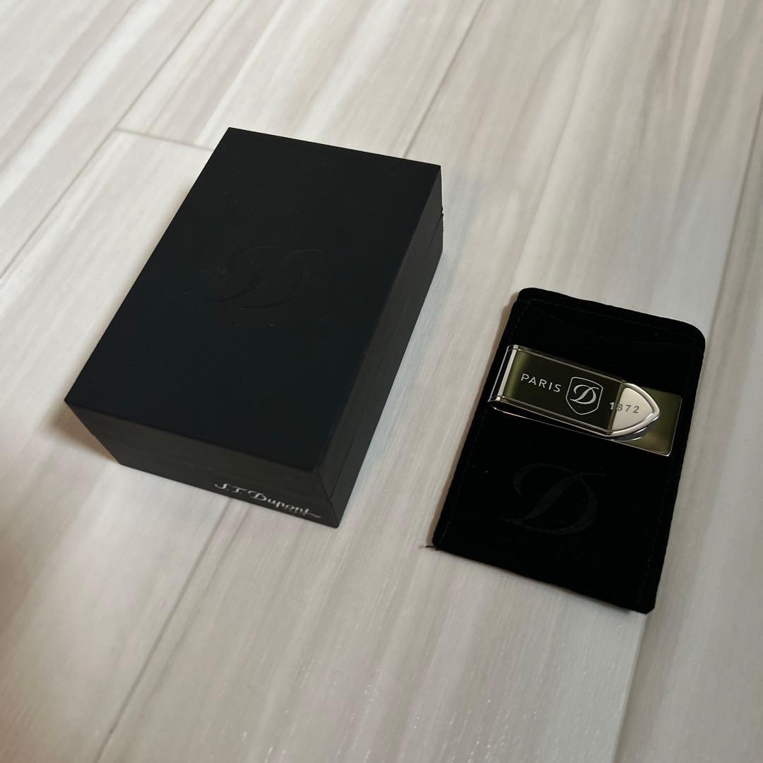 ☆ ほぼ新品 ☆ エス・テー・デュポン(S.T.Dupont) マネークリップ