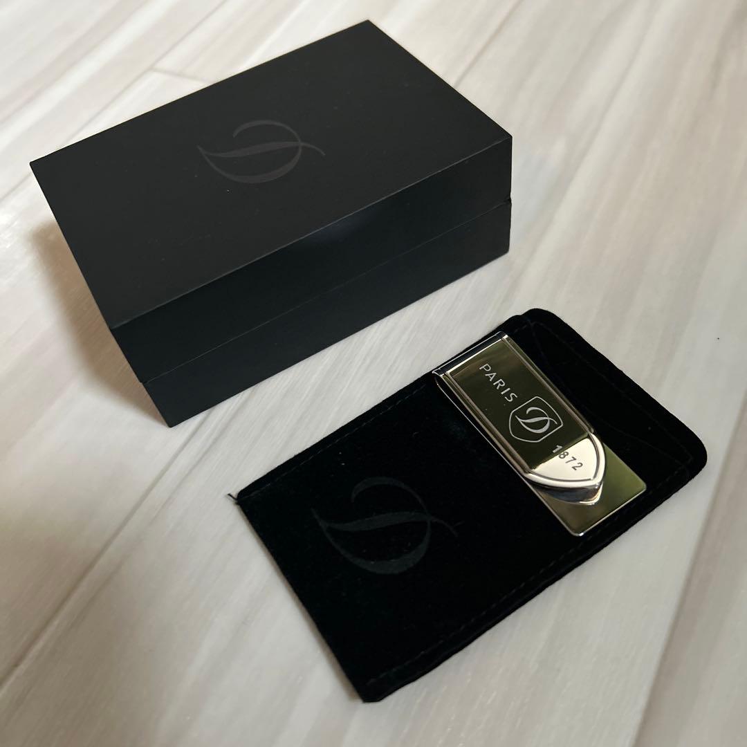 ☆ ほぼ新品 ☆ エス・テー・デュポン(S.T.Dupont) マネークリップ