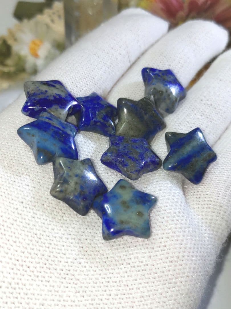 星型ラピス在庫❾➡︎❺説明文にて♥合計3500円以上で プレゼント ラピスラズリ