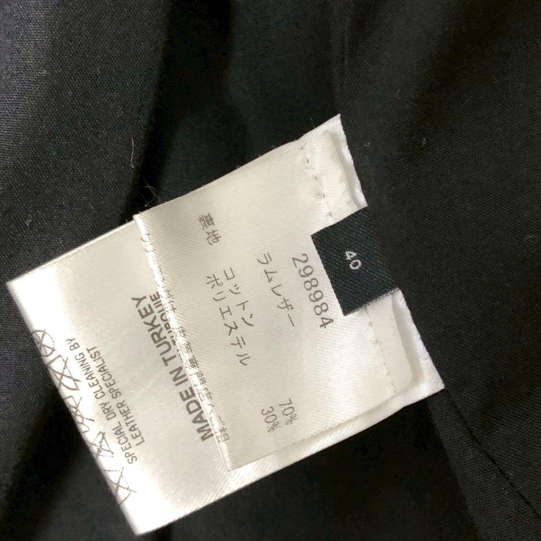 最高級◎良品◎Alexander McQueen レザージャケット ライダース