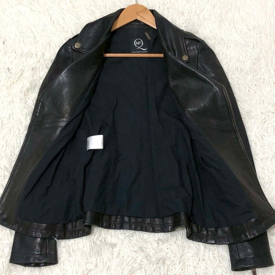 最高級◎良品◎Alexander McQueen レザージャケット ライダース