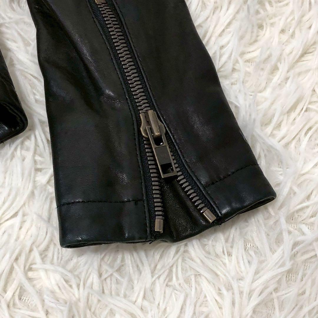 最高級◎良品◎Alexander McQueen レザージャケット ライダース