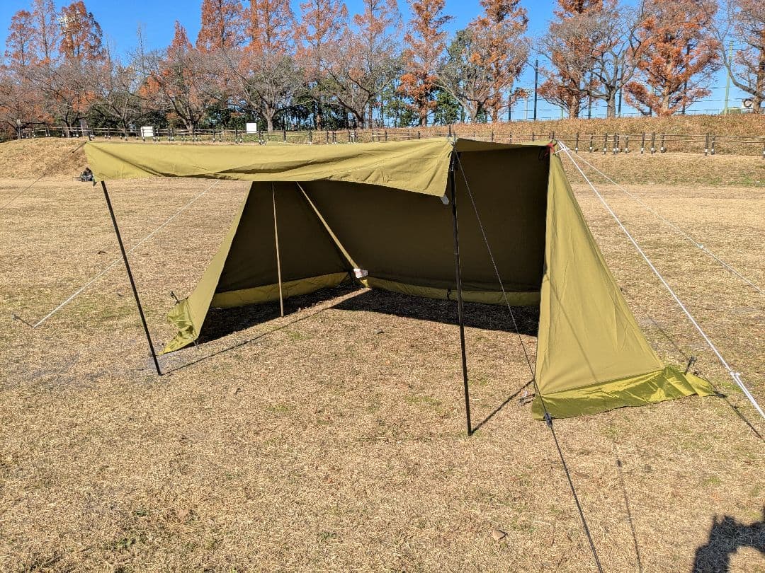 廃盤品　テンマクデザイン　炎幕TC　別売りグランドシート＆ポール付き