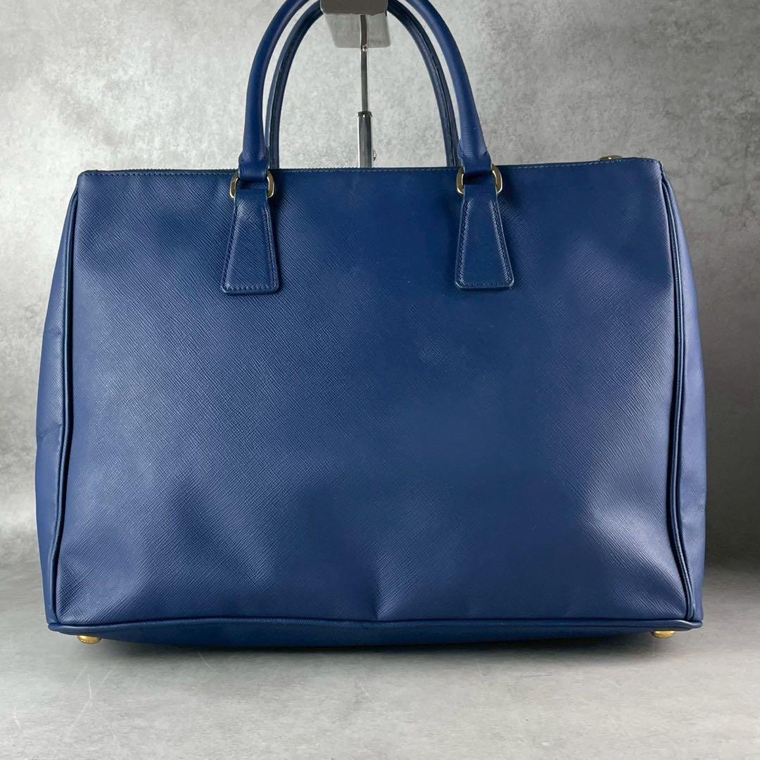 美品 PRADA プラダ ガリレア トートバッグ ショルダーバッグ レザー
