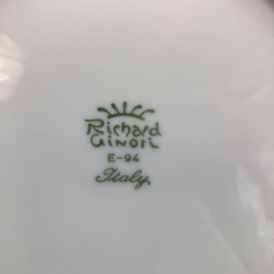 ジノリ　アンティコエデン　スープ　パン　プレート　パスタ　ケーキ　デザート　丸皿