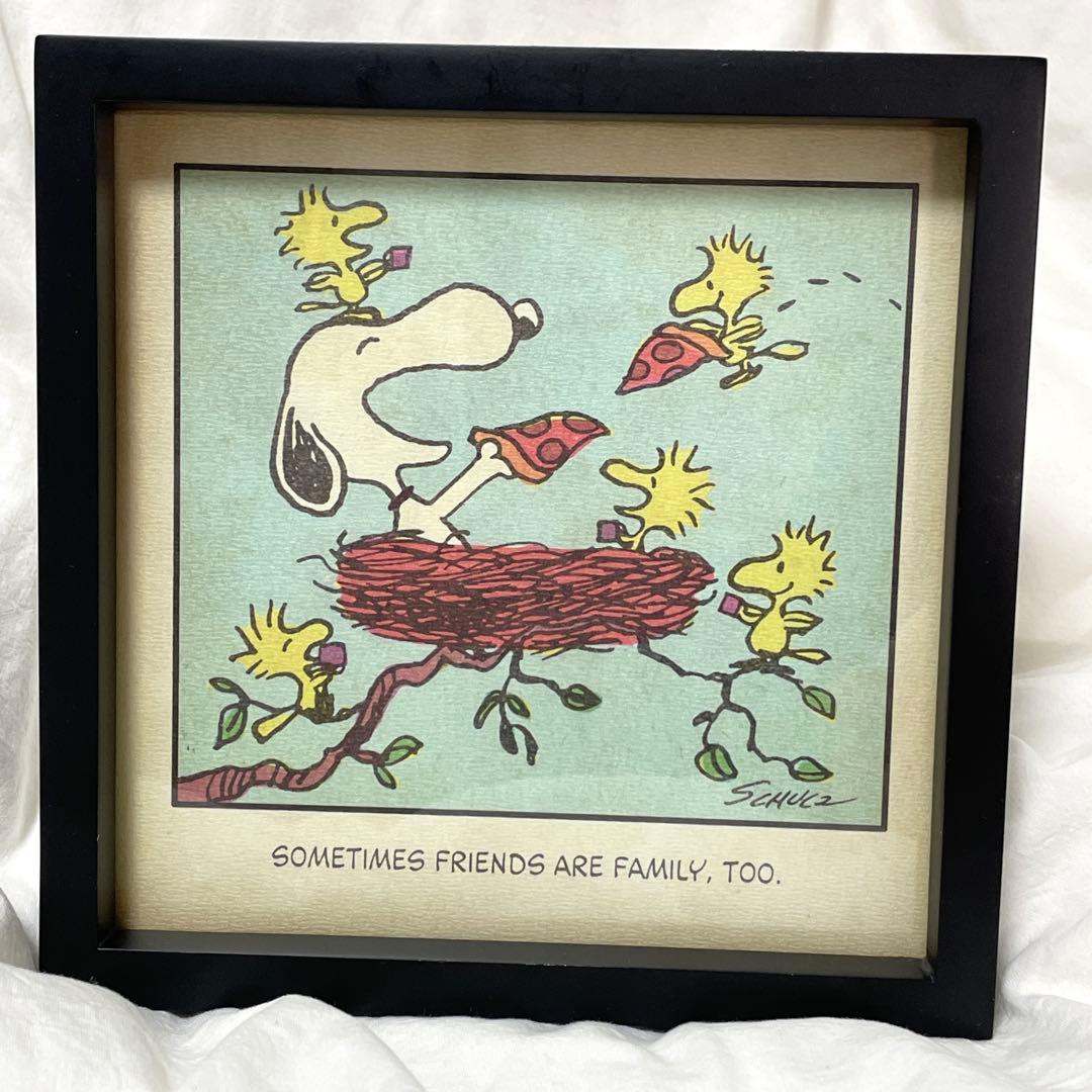 ■希少■ホールマーク　スヌーピー＆ウッドストック　ヴィンテージ アートフレーム