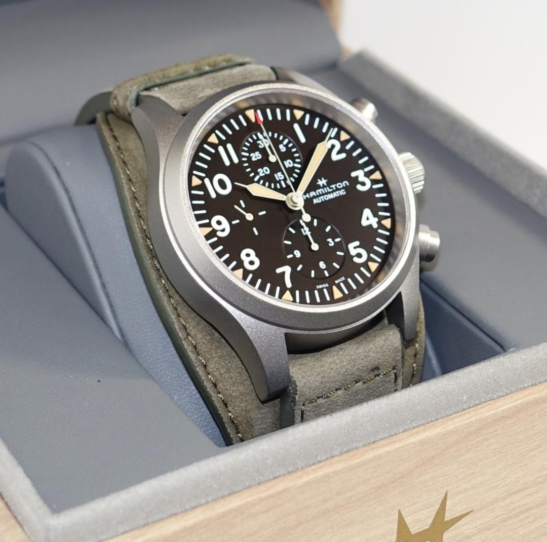 ハミルトン カーキフィールド オートクロノ
