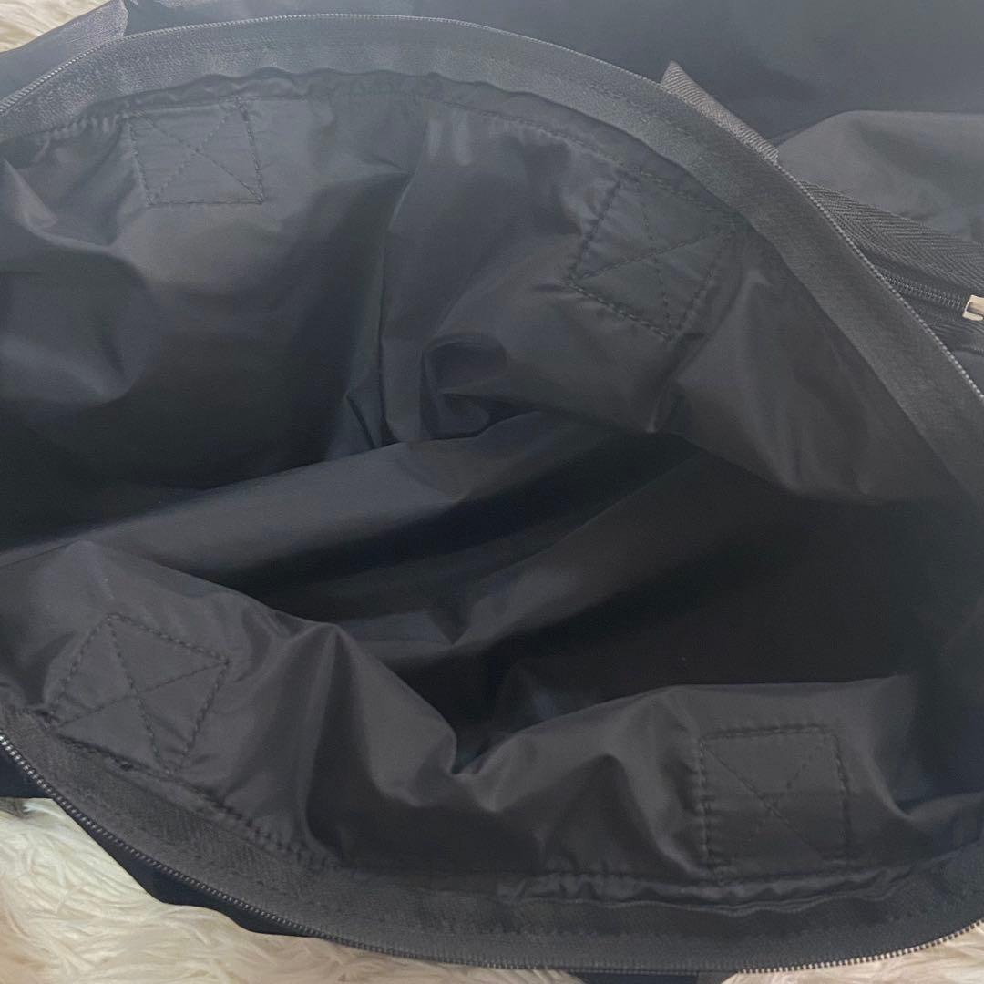 【美品】 レスポートサック ブラック　ボストンバッグ　大きめ　軽量